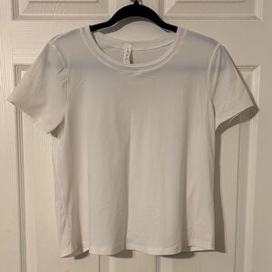 Lululemon Sunday Sprint Short Sleeve Size 6 White